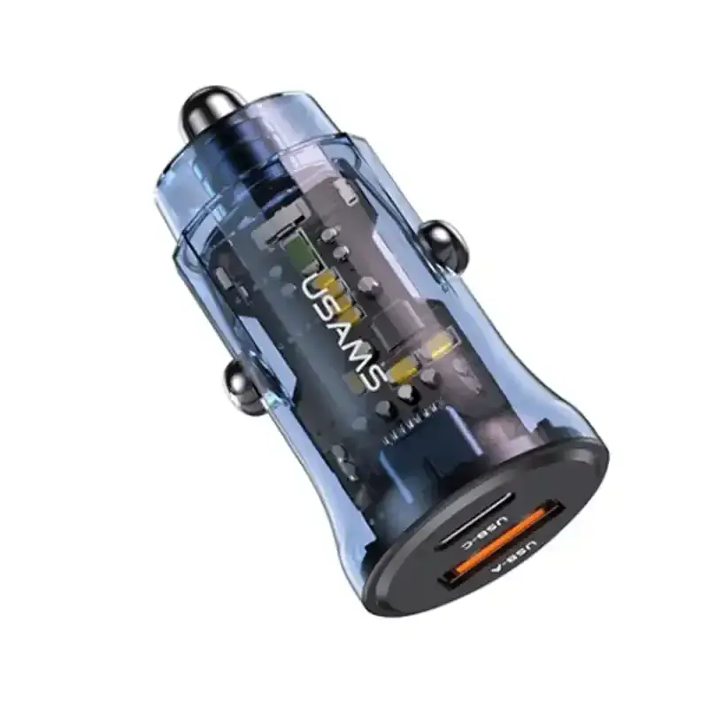 شارژر فندکی مدل USAMS US-CC164 30W